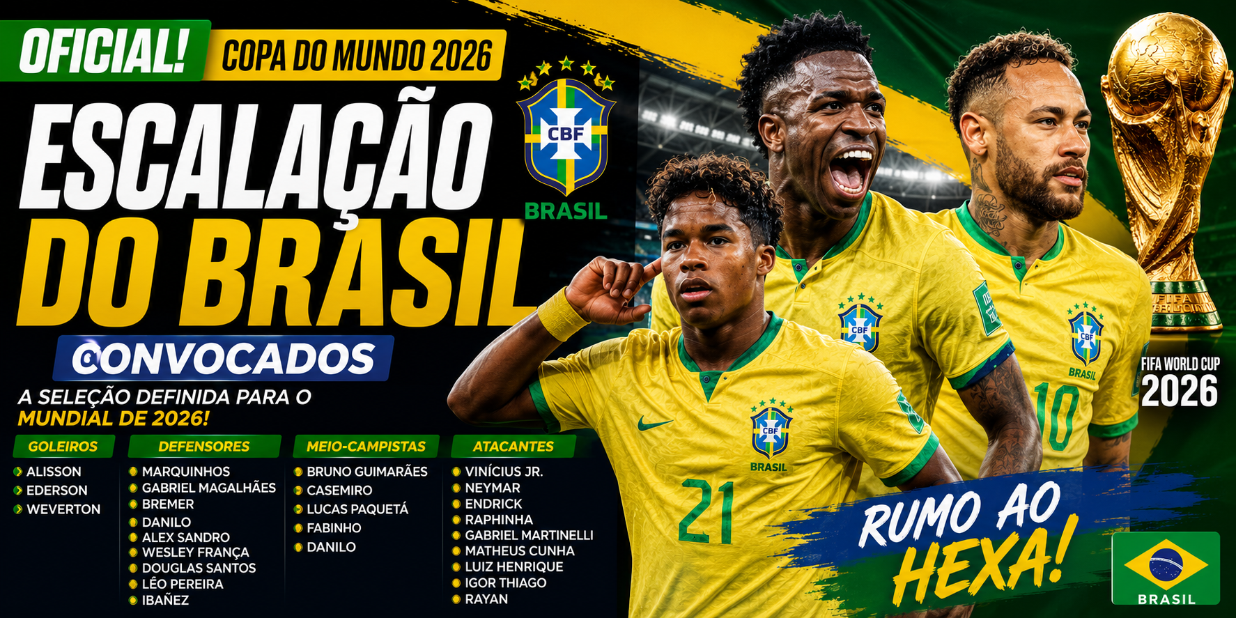 Brasil x Noruega: Carlo Ancelotti define os últimos ajustes para o duelo das oitavas da Copa 2026